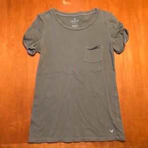 American Eagle Basic Pocket Tee